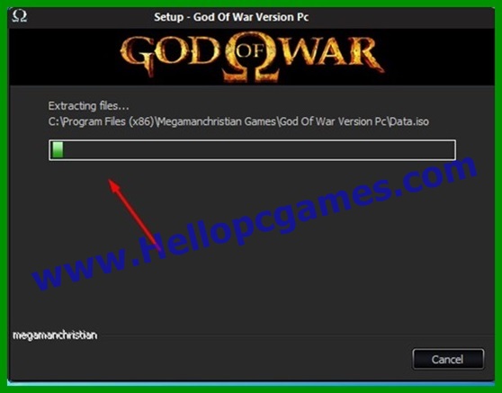 God of war 1 Game Installation steps 10