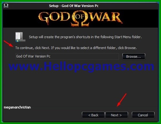 God of war 1 Game Installation steps 7