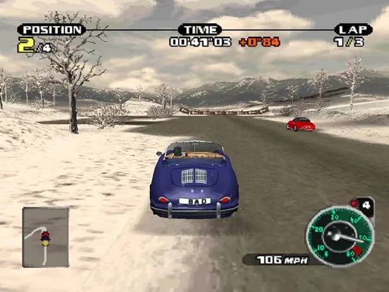 Need for Speed: Porsche Unleashed 2000 Game Screenshot