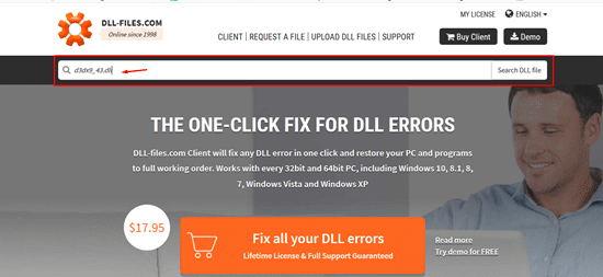 Problems With Files d3dx9 43 dll picture