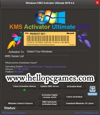 Windows KMS Activator Ultimate 2019