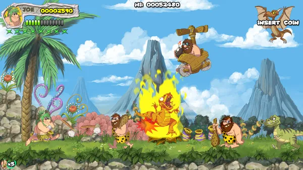 New Joe and Mac Caveman Ninja Game Screenshots