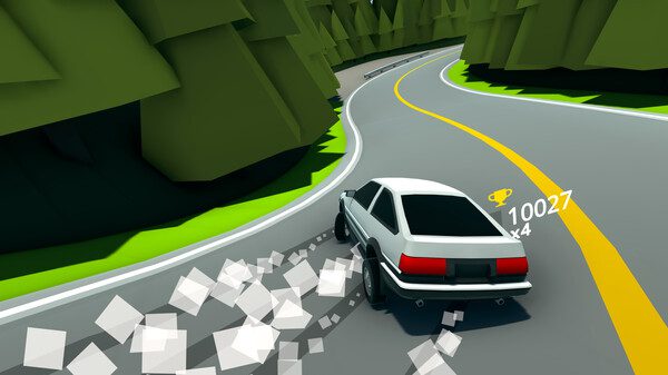 Drifto: Infinite Touge Game Screenshot 2