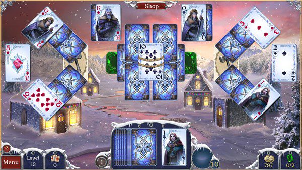 Jewel Match Solitaire Winterscapes Screenshot 2