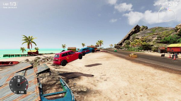 Rival Roads Car Racing PC Game Screenshot 2