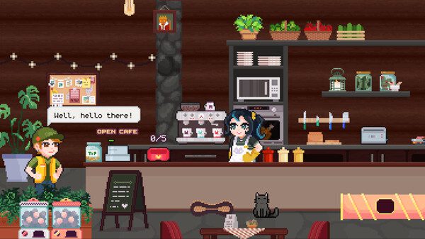 Supurr Cat Cafe: Sandwich Rush Game Screenshot