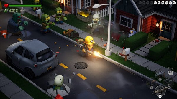 Zombieville USA 3D Screenshot 2