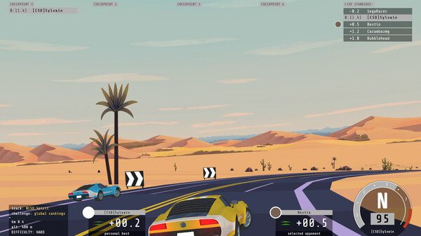 Classic Sport Driving Game Screenshot 2