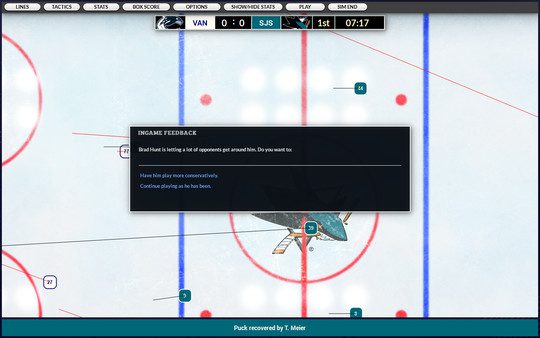 Franchise Hockey Manager 8 Game Screenshot 2