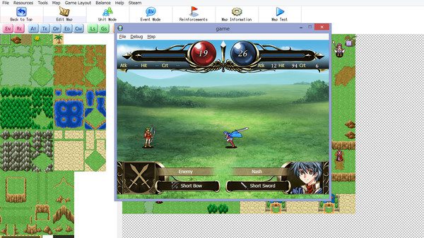 SRPG Studio PC Game Screenshot