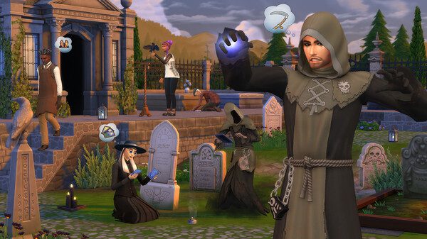 The Sims 4 Life and Death PC Game Screenshot 2