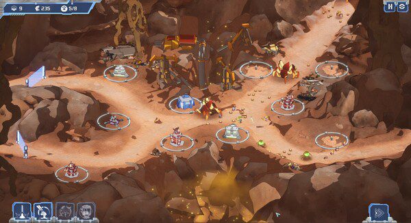 XENOBREAKERS Classic Tower Defense Game Screenshot 2